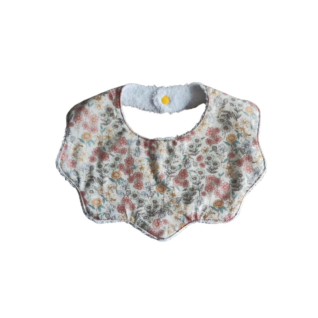 Babero impermeable Flor