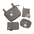 Pack bebé bolso para el cochecito, porta documentos, neceser y cambiador portátil