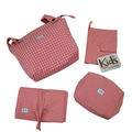 Pack bebé bolso para el cochecito, porta documentos, neceser y cambiador portátil