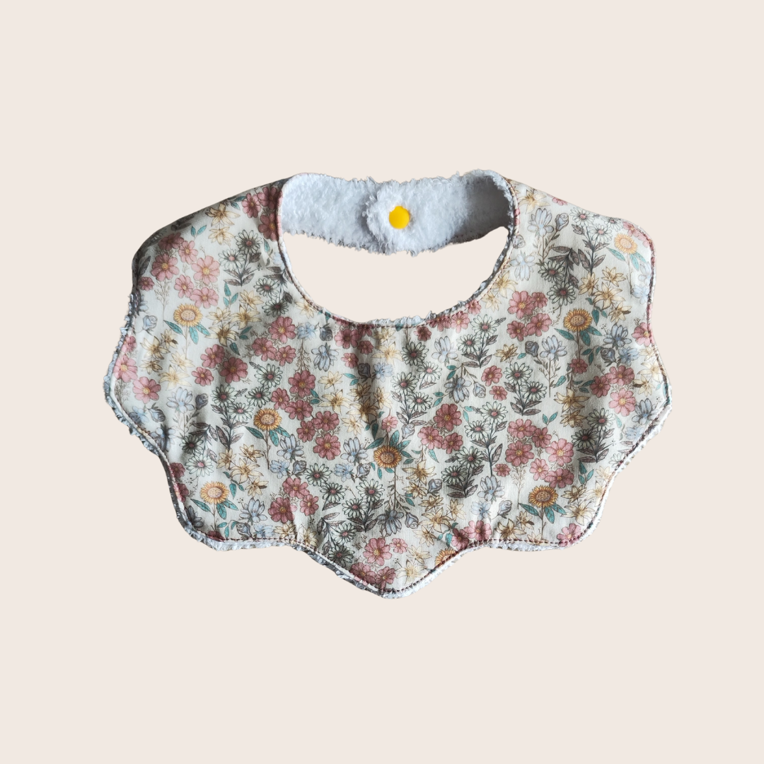 Babero impermeable Flor