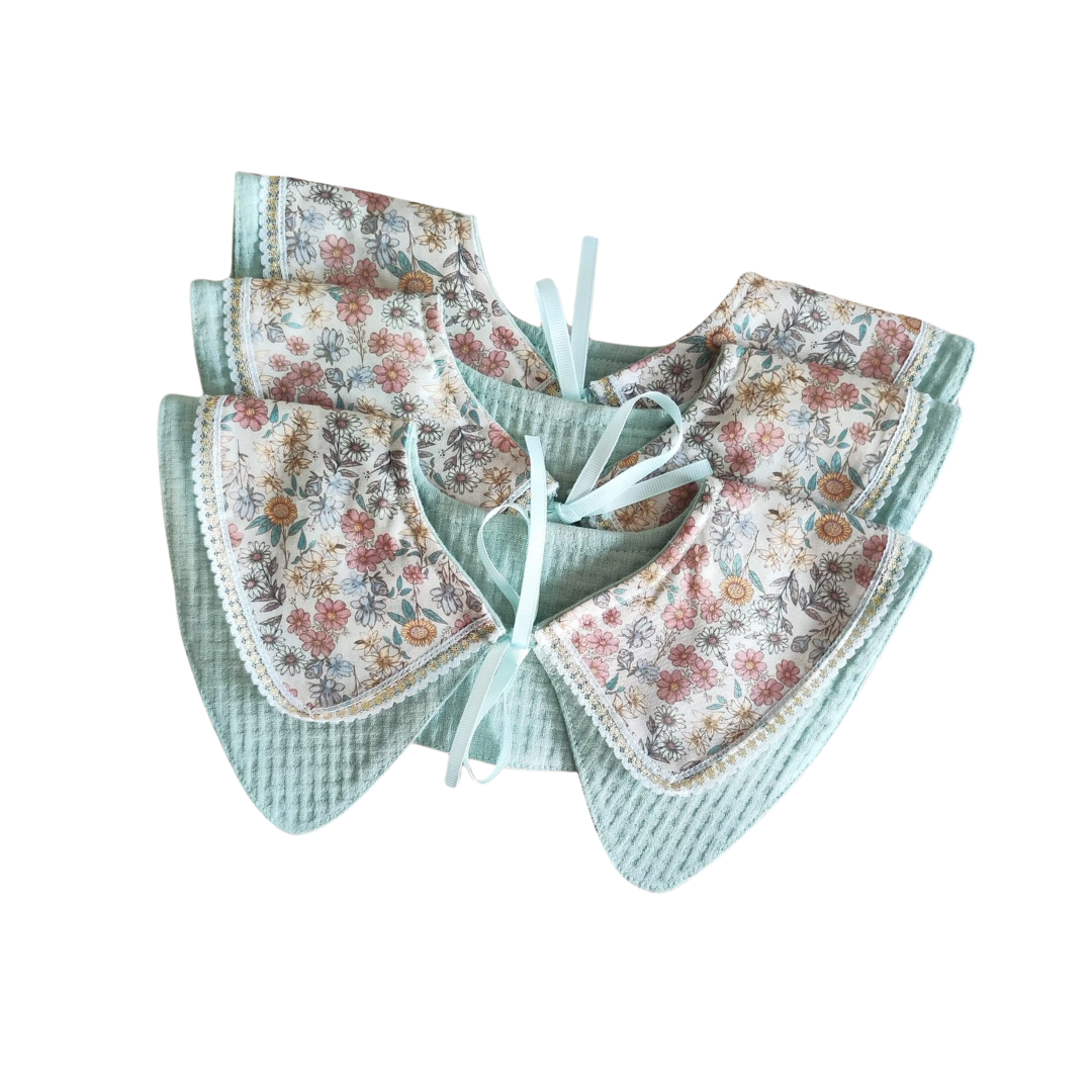 Cuello decorativo floral